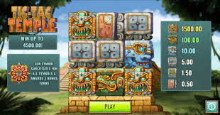 Where to Play Tic Tac Temple Slot Game